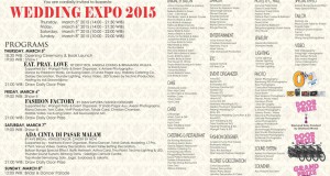 Jadwal Acara IKAPESTA Wedding Expo 2015 Semarang
